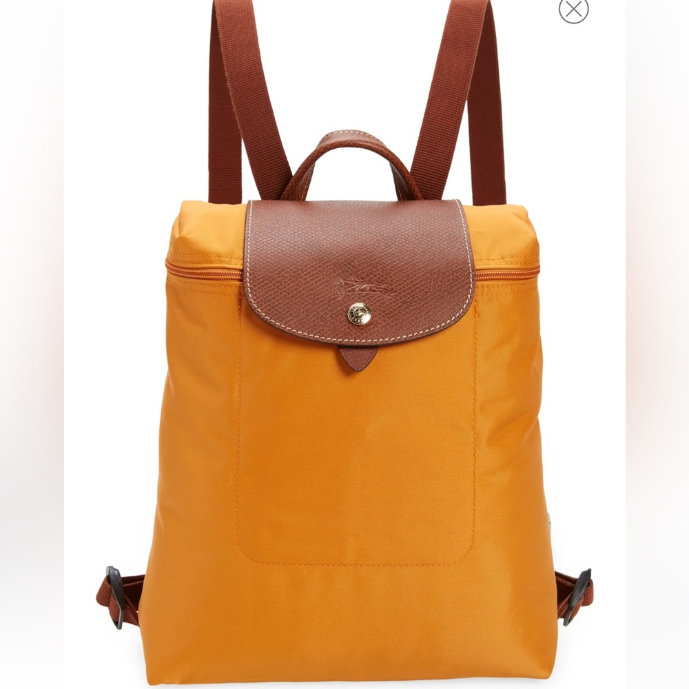 Longchamp Le Pliage Backpack - Saffron - New